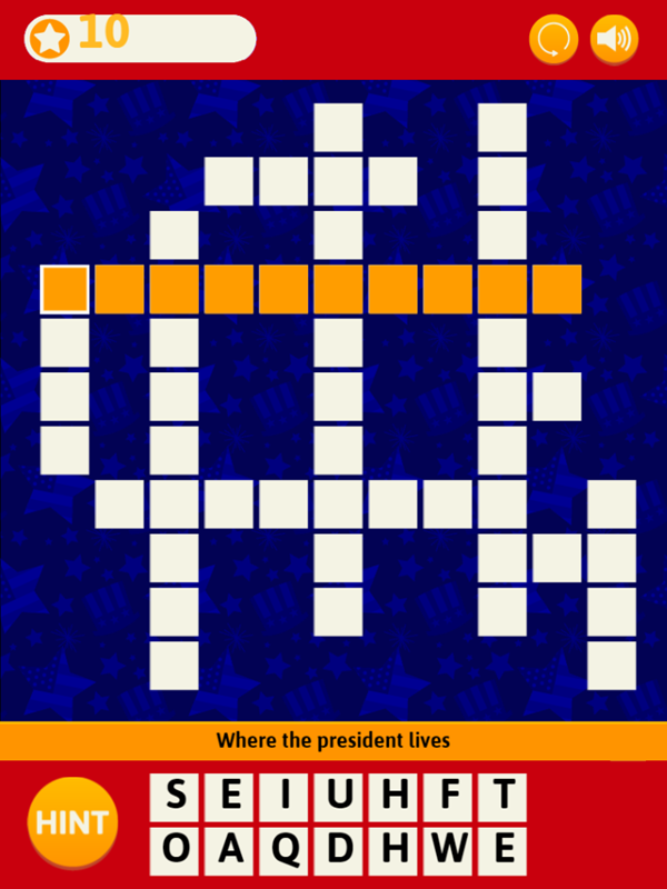  Play Presidents Day Crossword Puzzle Game Free Online Printable 