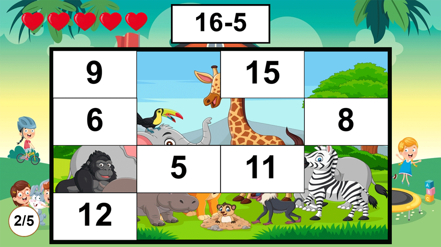  Play Puzzle Math Game Free Online Addition Subtraction Puzzle 